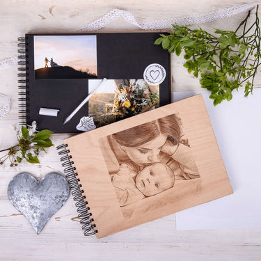 Drevený fotoalbum, s vašou fotografiou 